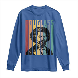 Frederick Douglass Long Sleeve Shirt American Black History TS14 Royal Blue Print Your Wear