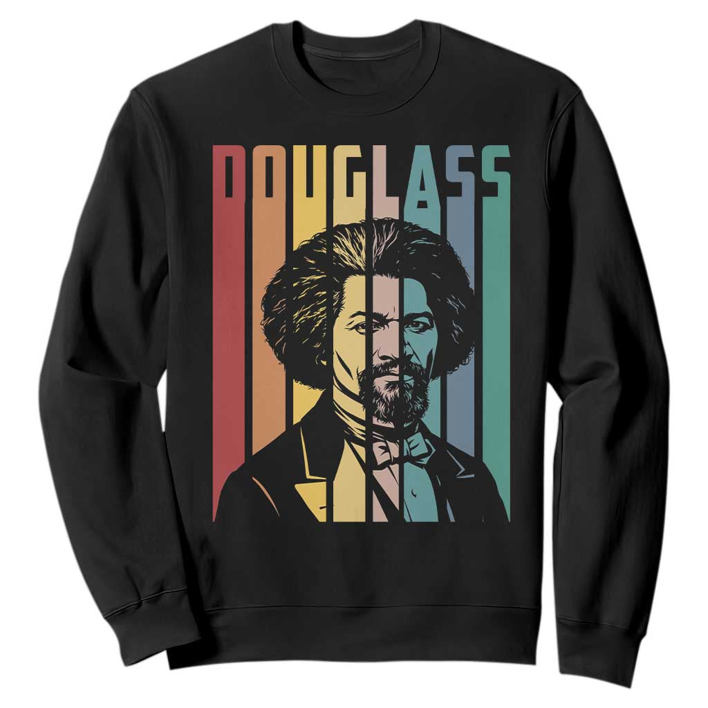 Frederick Douglass Sweatshirt American Black History TS14 Black Print Your Wear