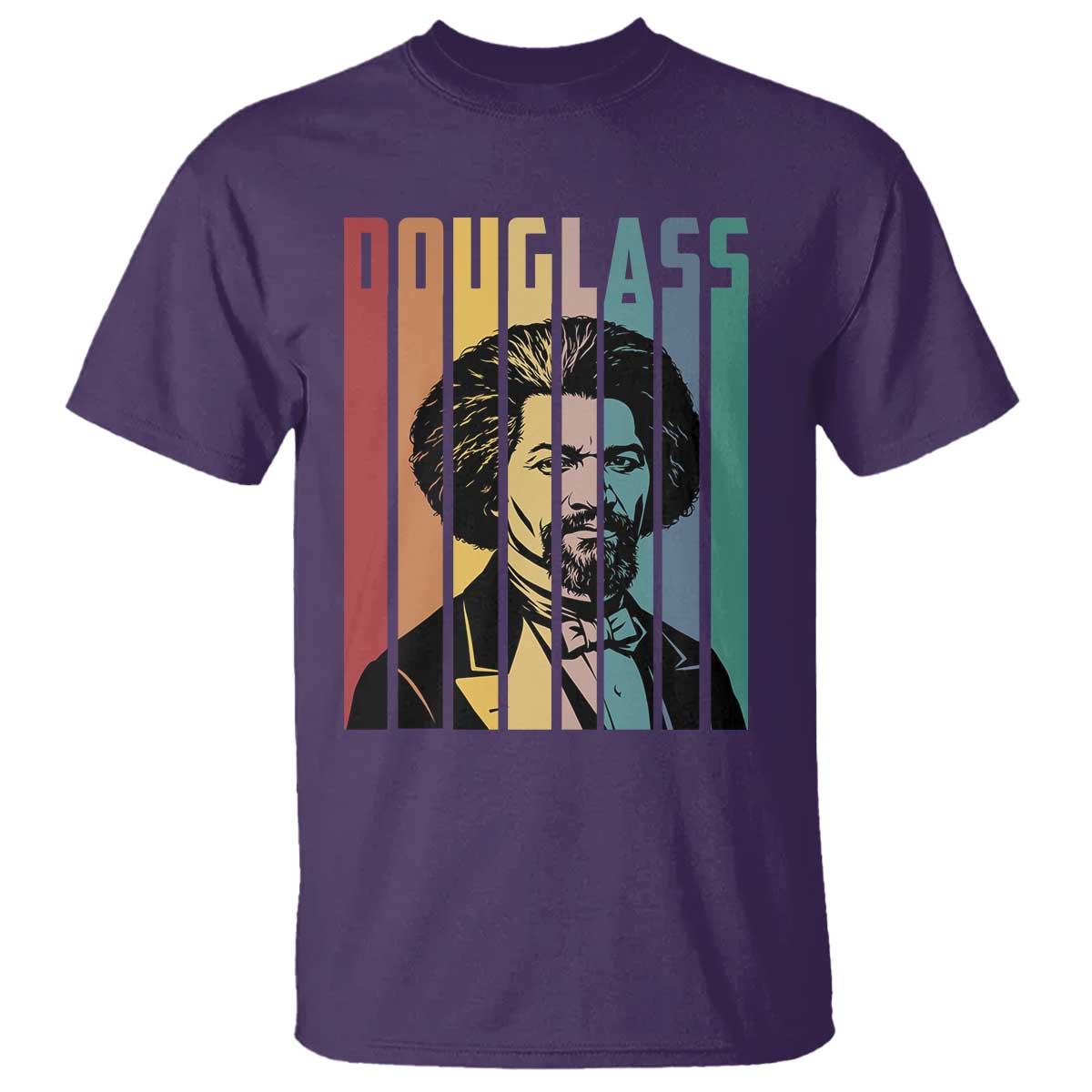 Frederick Douglass T Shirt American Black History TS14 Purple Print Your Wear