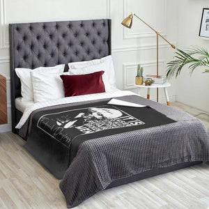 Frederick Douglass Quote Throw Blanket Black History Month TS14 Print Your Wear