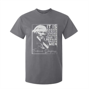 Frederick Douglass Quote T Shirt For Kid Black History Month TS14 Charcoal Print Your Wear