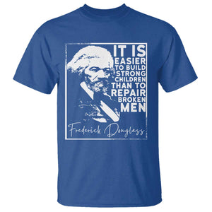 Frederick Douglass Quote T Shirt Black History Month TS14 Royal Blue Print Your Wear