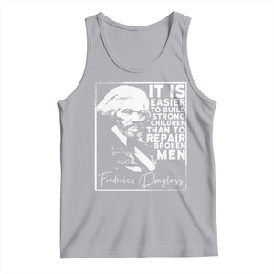 Frederick Douglass Quote Tank Top Black History Month TS14 Athletic Heather Print Your Wear