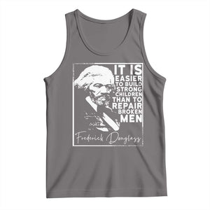 Frederick Douglass Quote Tank Top Black History Month TS14 Deep Heather Print Your Wear