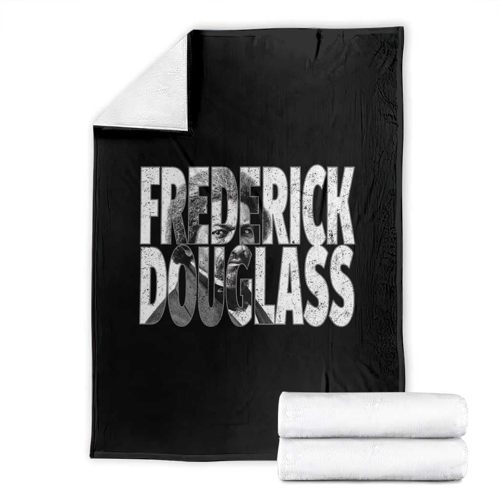 Frederick Douglass Throw Blanket Black History Month TS14 Black Print Your Wear