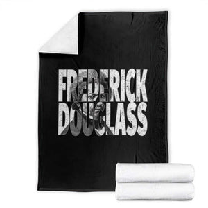 Frederick Douglass Throw Blanket Black History Month TS14 Black Print Your Wear