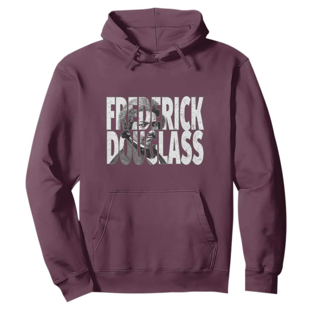 Frederick Douglass Hoodie Black History Month TS14 Maroon Print Your Wear