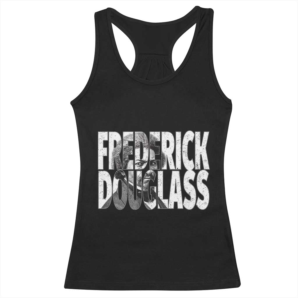 Frederick Douglass Racerback Tank Top Black History Month TS14 Black Print Your Wear