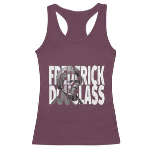 Frederick Douglass Racerback Tank Top Black History Month TS14 Maroon Print Your Wear