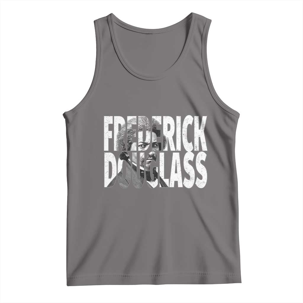 Frederick Douglass Tank Top Black History Month TS14 Deep Heather Print Your Wear