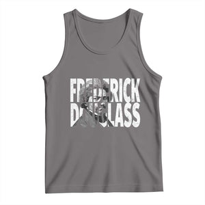 Frederick Douglass Tank Top Black History Month TS14 Deep Heather Print Your Wear