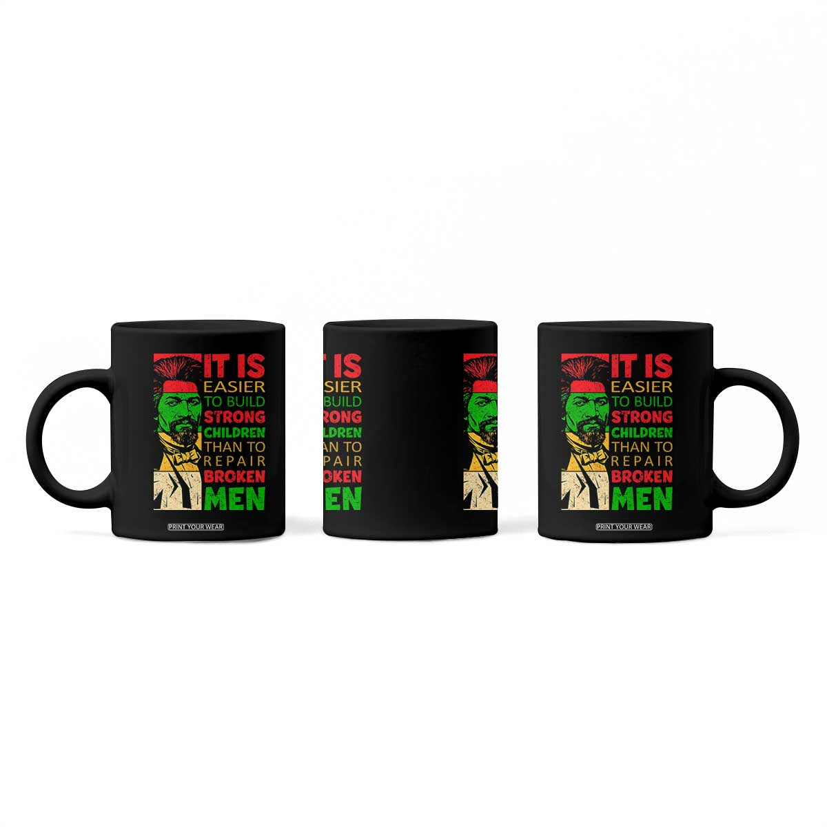 Frederick Douglass Pride Quote Coffee Mug Black History Month TS14 Print Your Wear