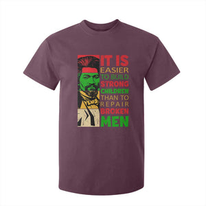 Frederick Douglass Pride Quote T Shirt For Kid Black History Month TS14 Maroon Print Your Wear