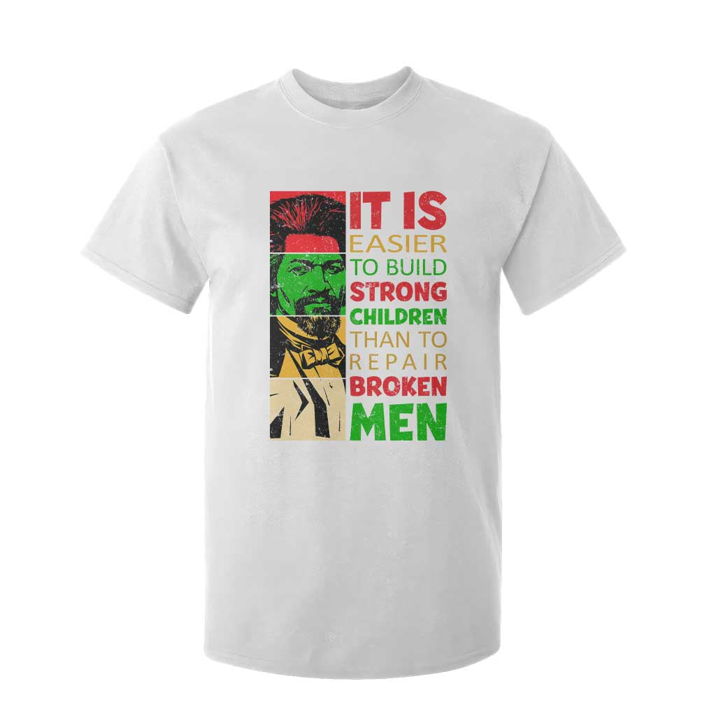 Frederick Douglass Pride Quote T Shirt For Kid Black History Month TS14 White Print Your Wear