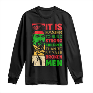 Frederick Douglass Pride Quote Long Sleeve Shirt Black History Month TS14 Black Print Your Wear