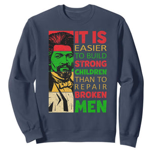 Frederick Douglass Pride Quote Sweatshirt Black History Month TS14 Navy Print Your Wear