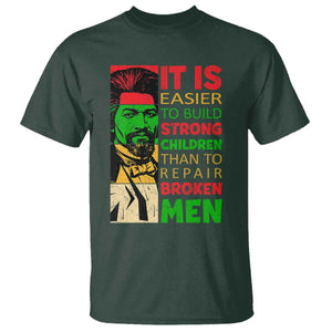 Frederick Douglass Pride Quote T Shirt Black History Month TS14 Dark Forest Green Print Your Wear
