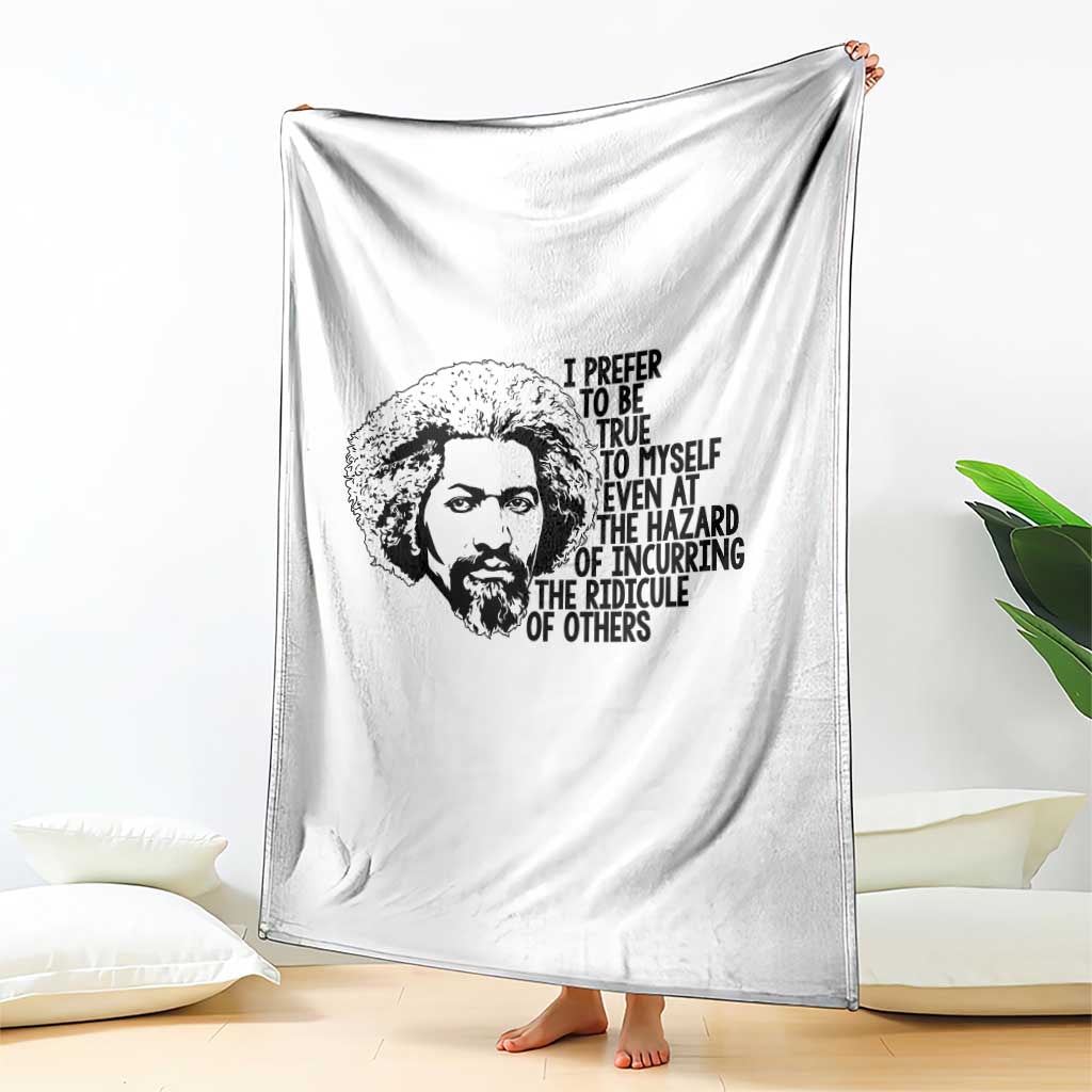 Frederick Douglass Pride Quote Throw Blanket TS14 Print Your Wear