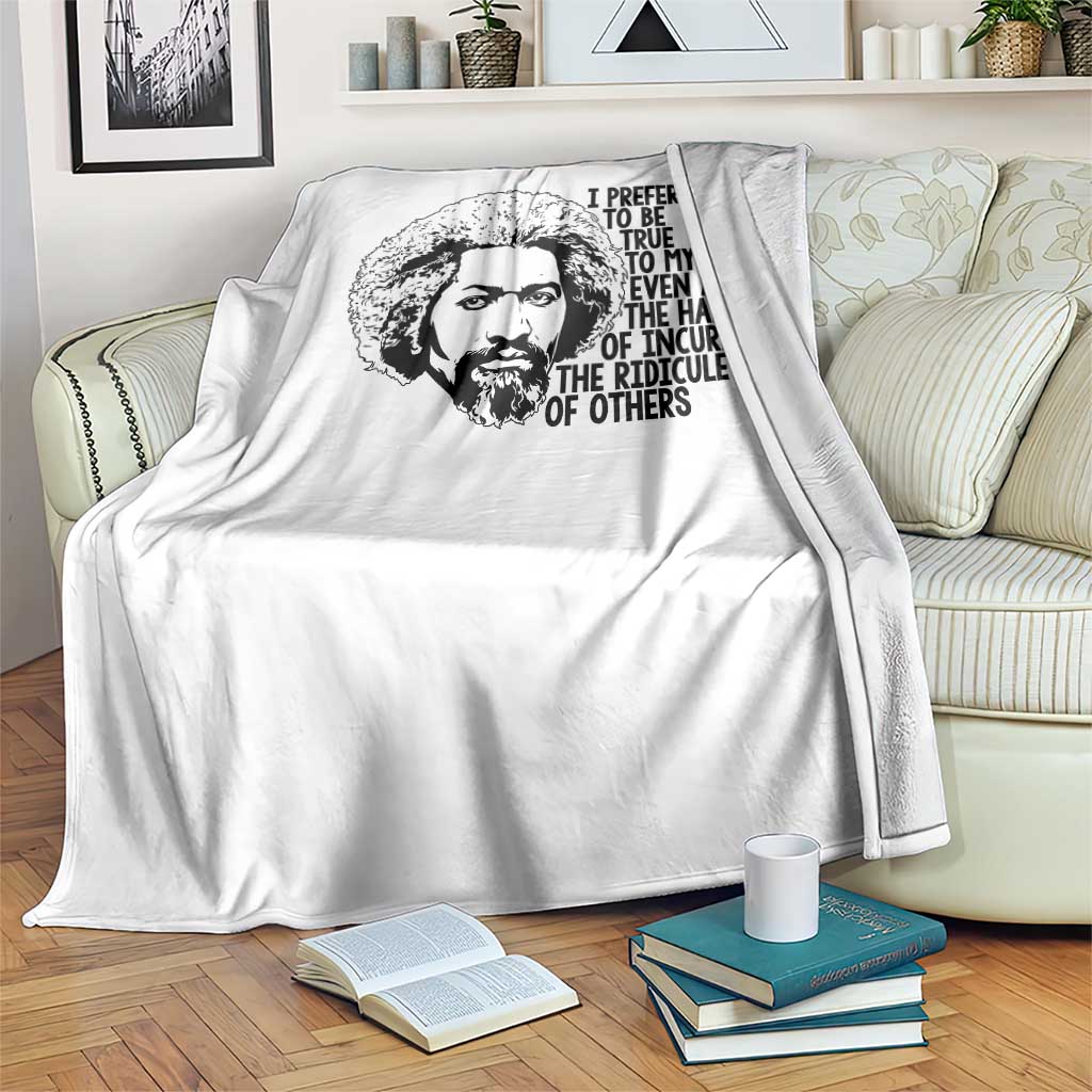 Frederick Douglass Pride Quote Throw Blanket TS14 Print Your Wear
