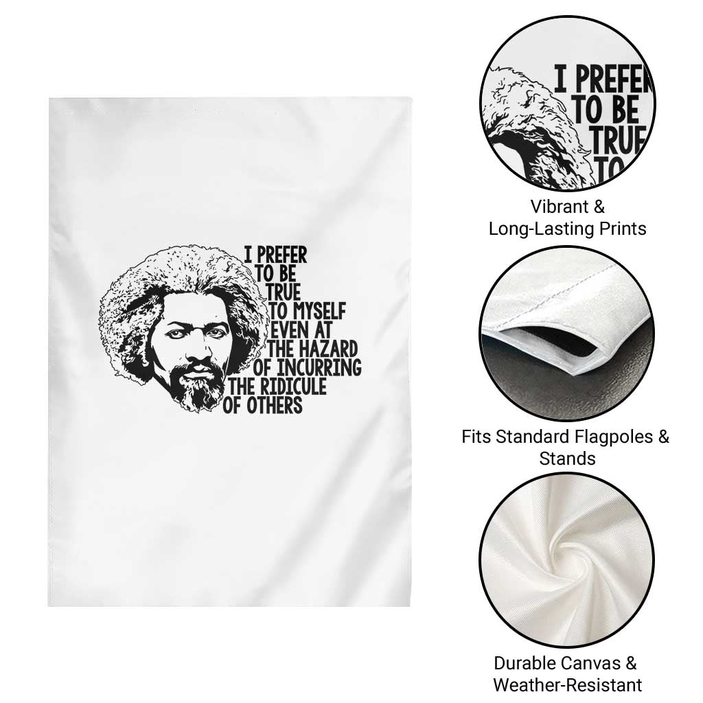 Frederick Douglass Pride Quote Garden Flag TS14 Print Your Wear