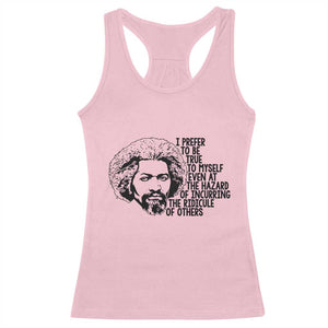 Frederick Douglass Pride Quote Racerback Tank Top TS14 Light Pink Print Your Wear
