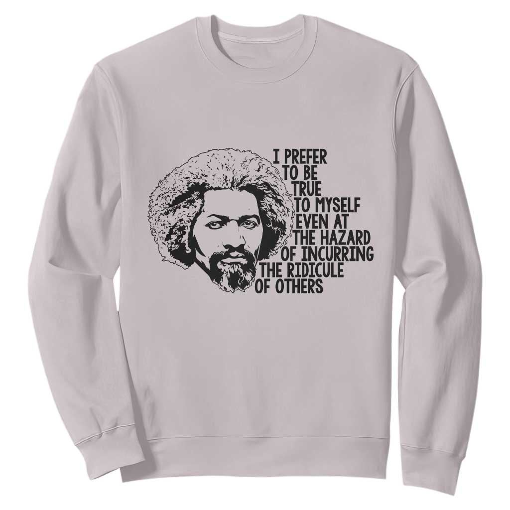 Frederick Douglass Pride Quote Sweatshirt TS14 Ice Gray Print Your Wear