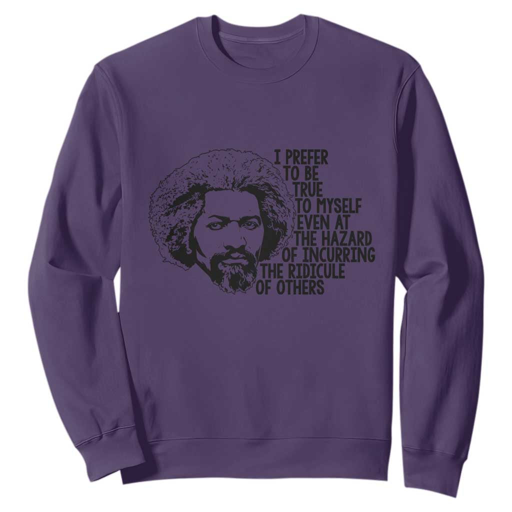 Frederick Douglass Pride Quote Sweatshirt TS14 Purple Print Your Wear