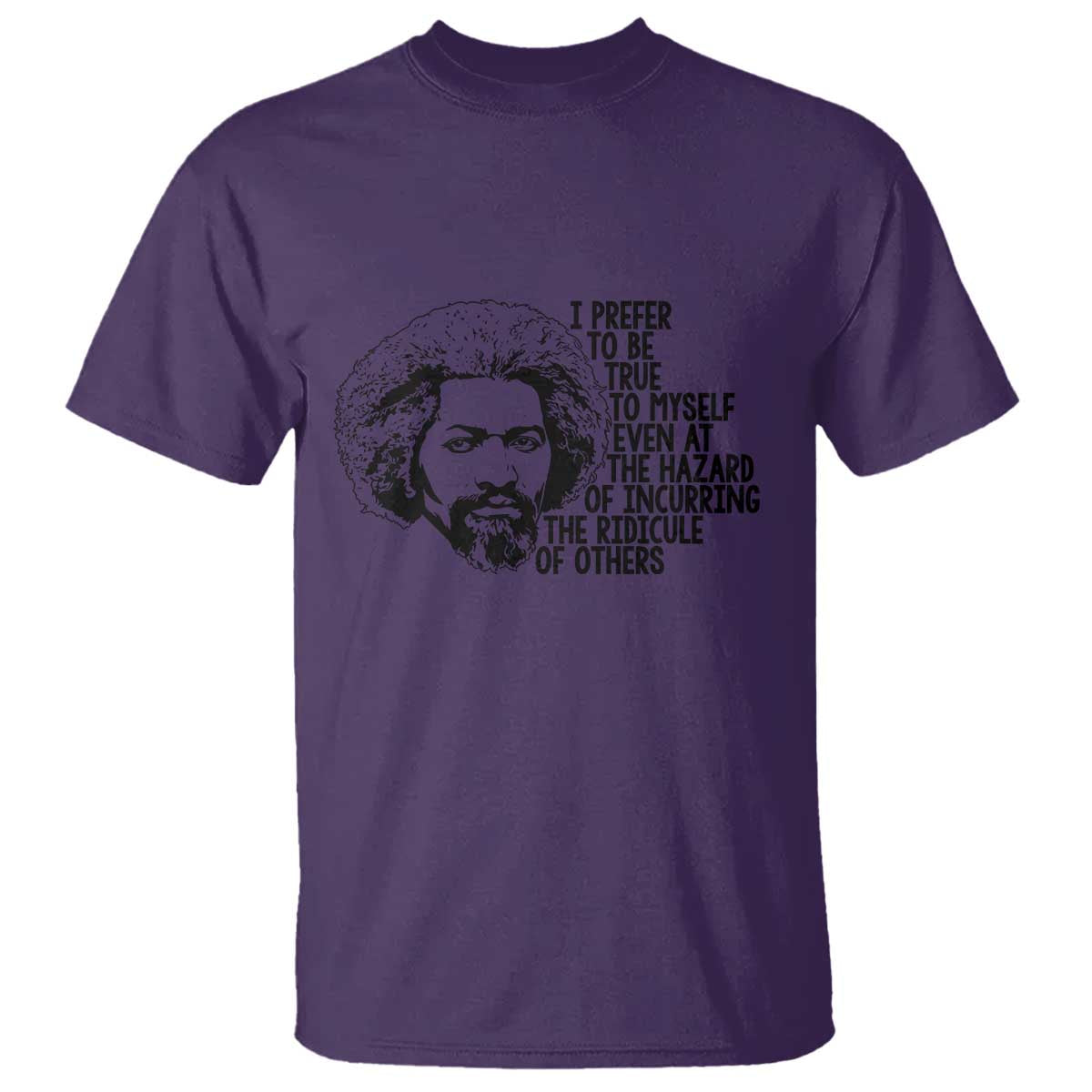 Frederick Douglass Pride Quote T Shirt TS14 Purple Print Your Wear