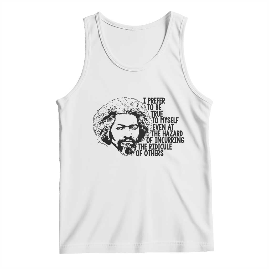Frederick Douglass Pride Quote Tank Top TS14 White Print Your Wear
