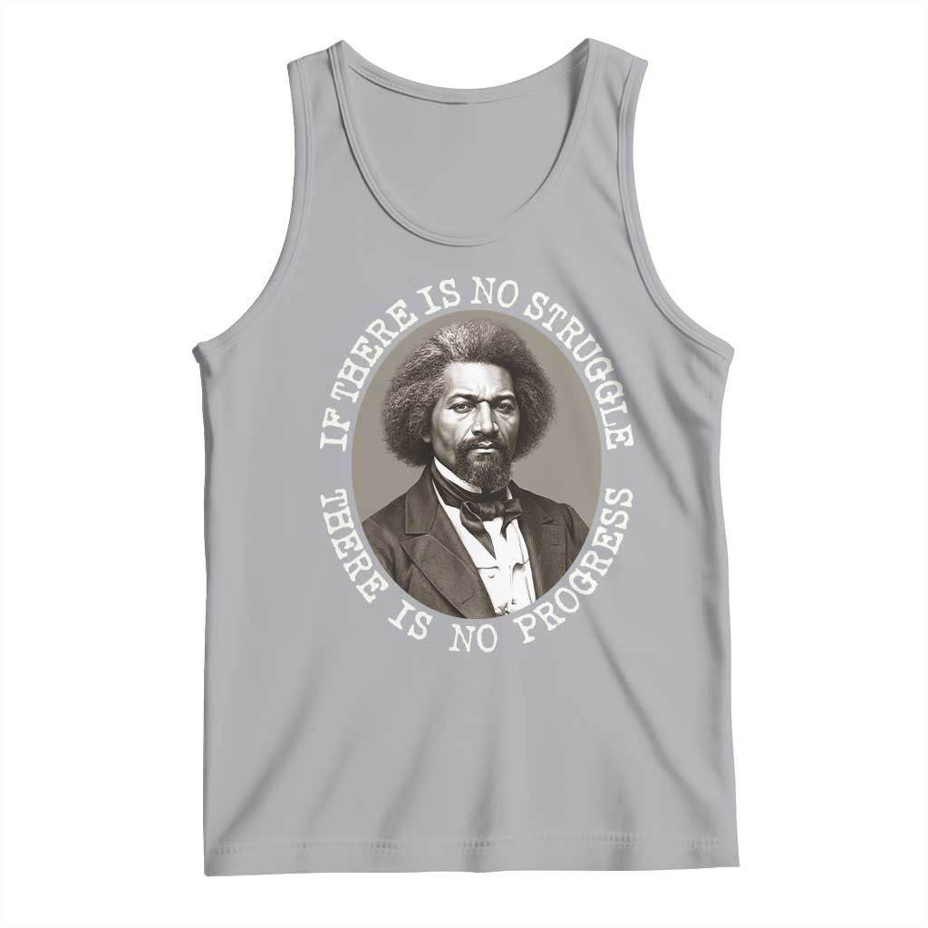 Frederick Douglass Pride Quote Tank Top Is There Is No Struggle There Is No Progress TS14 Athletic Heather Print Your Wear