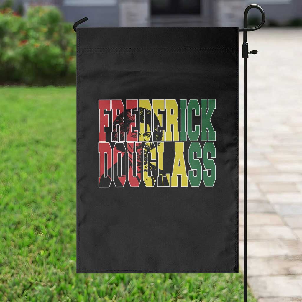 Frederick Douglass Garden Flag Pan African Flag Black History Month TS14 Print Your Wear