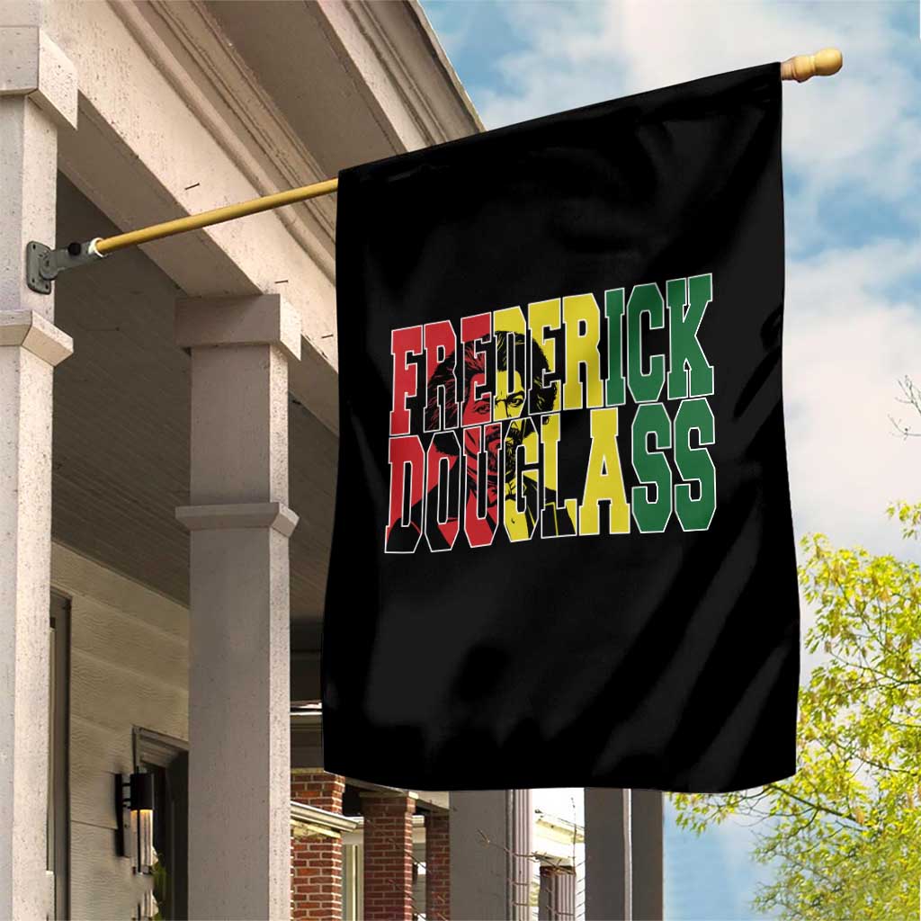 Frederick Douglass Garden Flag Pan African Flag Black History Month TS14 Print Your Wear