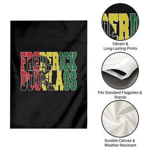 Frederick Douglass Garden Flag Pan African Flag Black History Month TS14 Print Your Wear