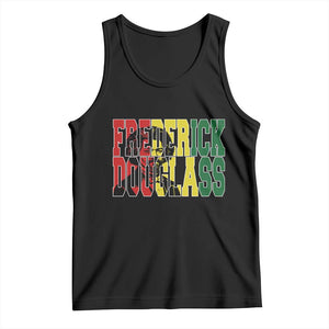 Frederick Douglass Tank Top Pan African Flag Black History Month TS14 Black Print Your Wear
