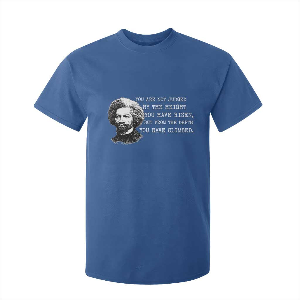 Frederick Douglass Quote T Shirt For Kid Black History Month TS14 Royal Blue Print Your Wear