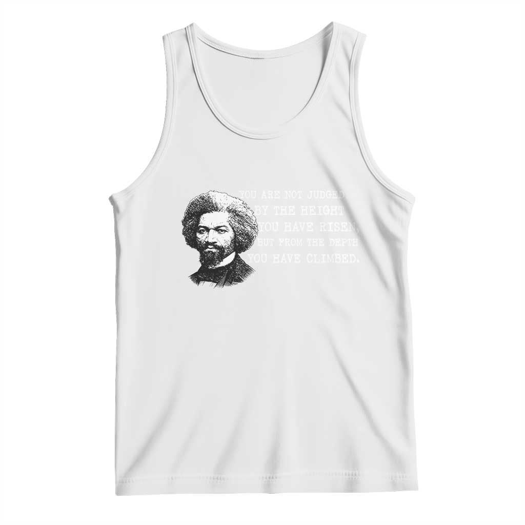 Frederick Douglass Quote Tank Top Black History Month TS14 White Print Your Wear