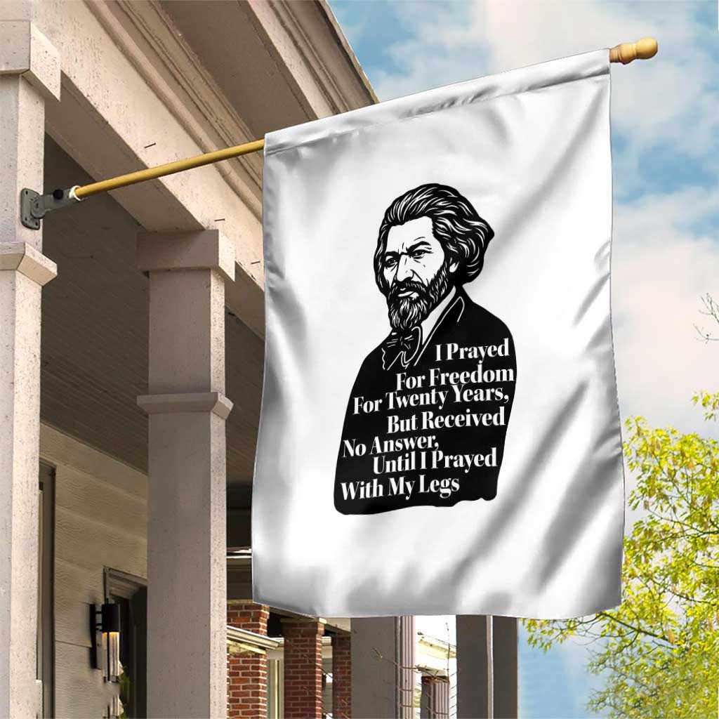 Frederick Douglass Inspirational Quote Garden Flag Black History Month TS14 Print Your Wear
