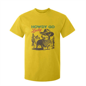 Howdy Go Lucky T Shirt For Kid Funny Corgi St Patrick's Day TS14 Daisy Print Your Wear