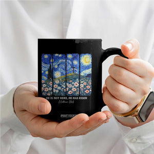 He is Risen Coffee Mug Christian Easter Starry Night Van Gogh TS14 Print Your Wear