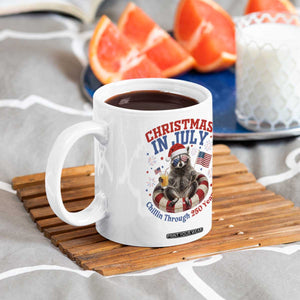 Raccoon 250th Anniversary Coffee Mug Christmas in July TS14 Print Your Wear