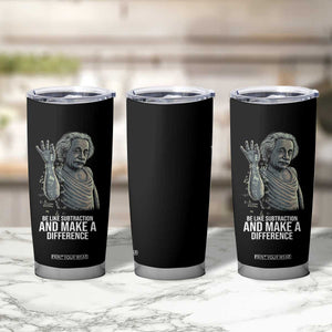 Funny Math Teacher Tumbler Cup Be Like Subtraction And Make A Difference TS14 Print Your Wear