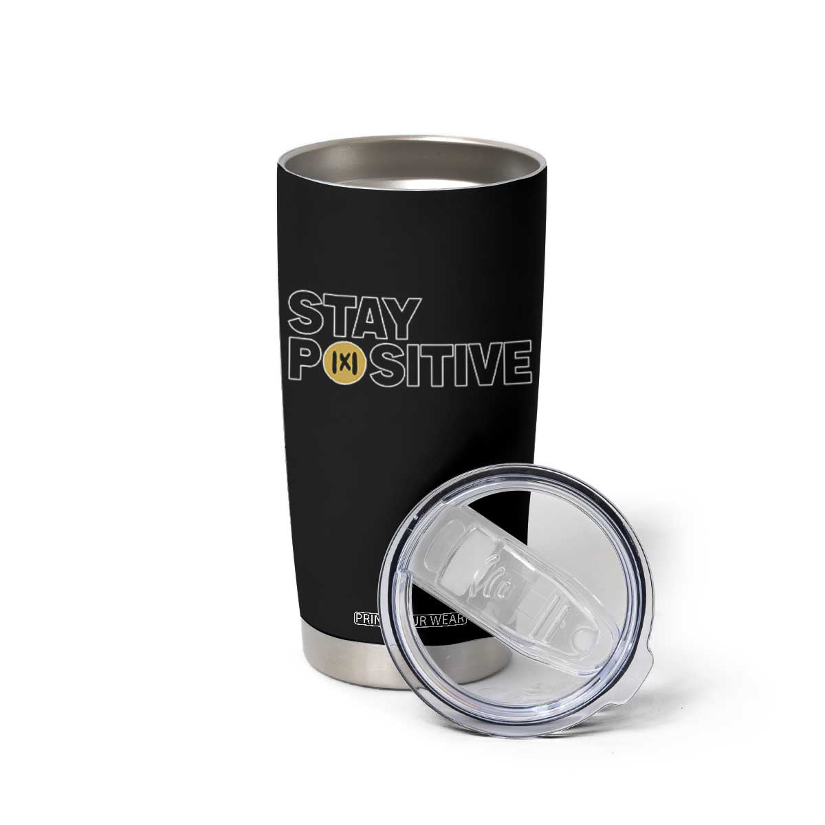 Funny Math Tumbler Cup Absolute Value Stay Positive TS14 Print Your Wear