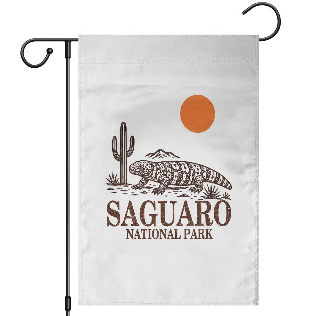 Saguaro National Park Gila Monster Hiking Arizona Garden Flag Desert Cactus Sunset Southwest Nature Tucson Souvenir Gift TS14 White Print Your Wear
