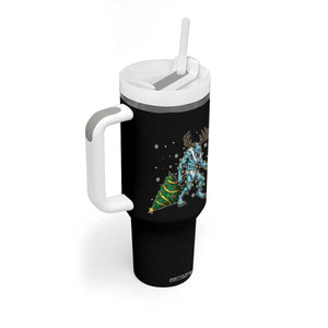 Wendigo Monster Tumbler With Handle Cryptid Mythical Christmas TS14 Print Your Wear