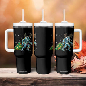 Wendigo Monster Tumbler With Handle Cryptid Mythical Christmas TS14 Print Your Wear