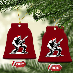 Funny Bigfoot Guitar Ceramic Ornament Rock and Roll Xmas TS14 Print Your Wear