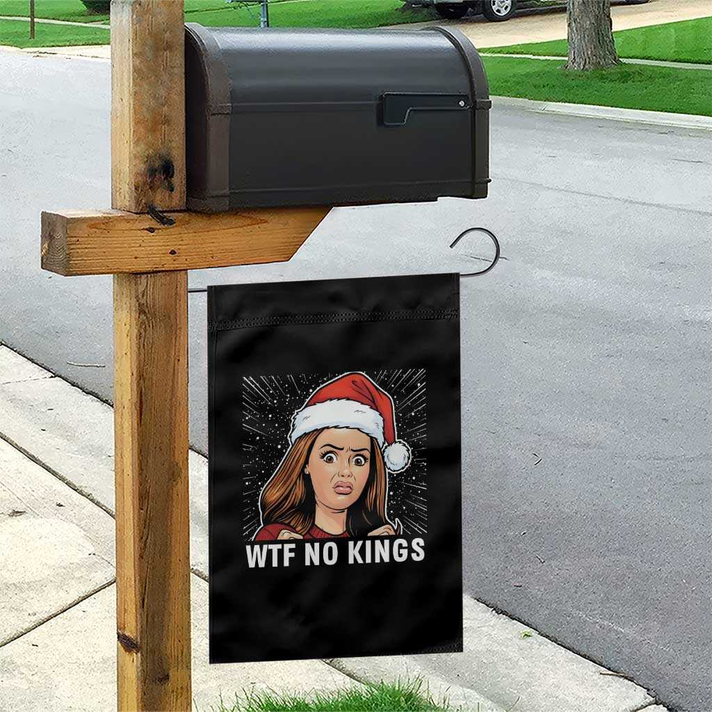 No Kings Garden Flag Funny Doll Face Meme Christmas TS14 Print Your Wear