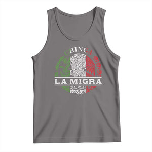 Chinga La Migra Tank Top Immigration Rights Anti Fascism Protest TS14 Deep Heather Print Your Wear