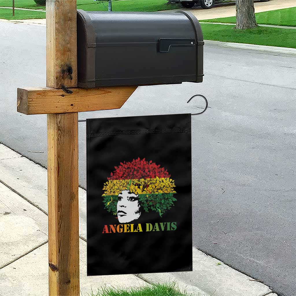 Angela Davis Garden Flag Black History Month TS14 Print Your Wear