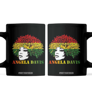 Angela Davis Coffee Mug Black History Month TS14 Black Print Your Wear